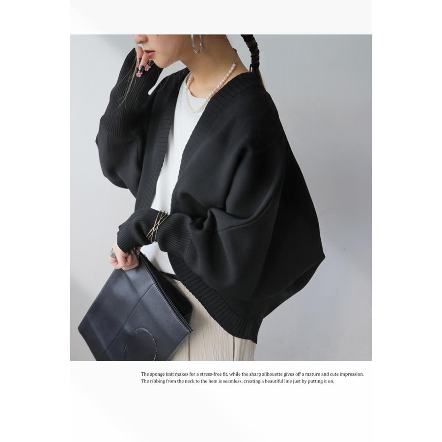 antiqua スポンジニットボレロ ボレロ レディース カーディガン 送料