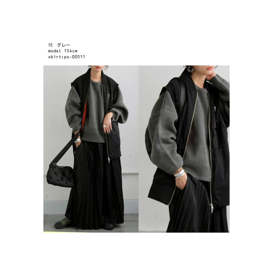 antiqua（アンティカ） ショート丈ニットトップス ニット レディース