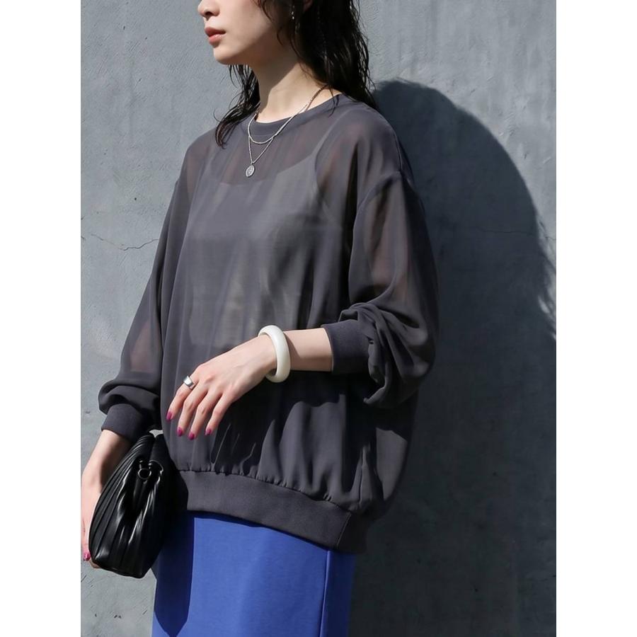 antiqua（アンティカ） シアートップス レディース 長袖 カットソー