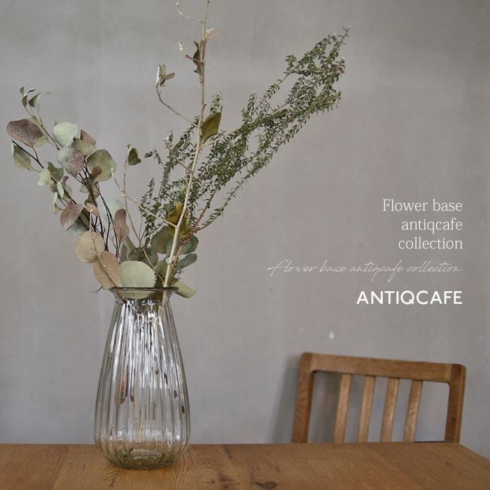 花瓶 ガラス フラワーベース 北欧風 しずく型 インテリア・メール便