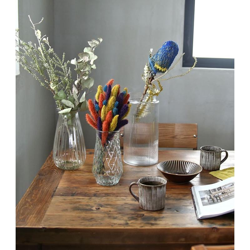 花瓶 ガラス フラワーベース 北欧風 しずく型 インテリア・メール便