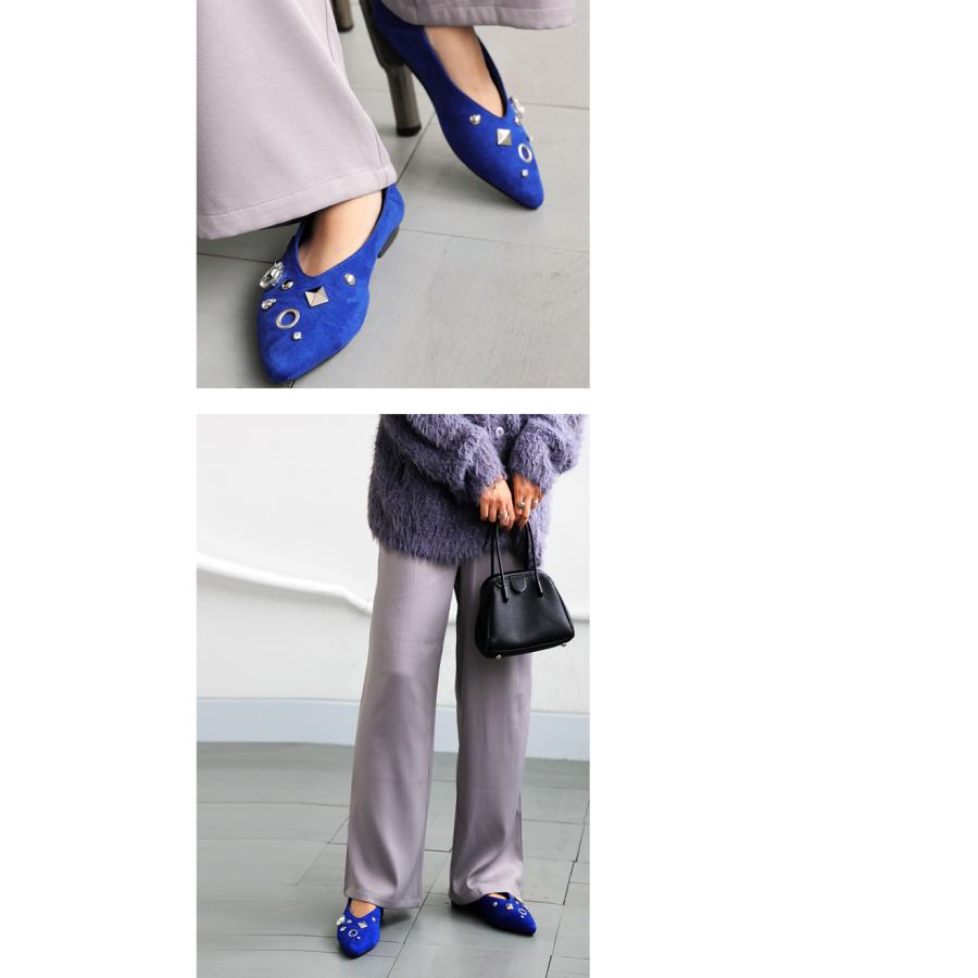 antiqua（アンティカ） ハトメスタッズパンプス パンプス レディース