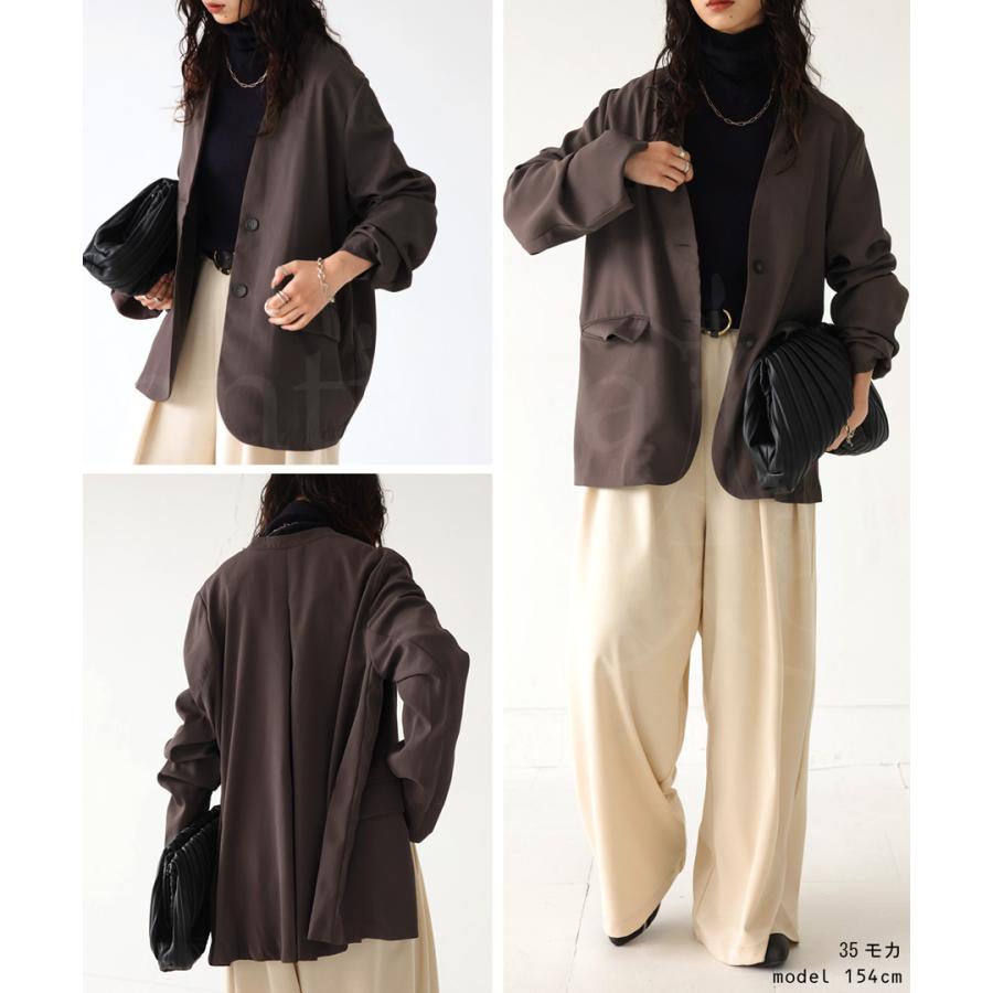 antiqua ノーカラージャケット ジャケット レディース 長袖 送料無料