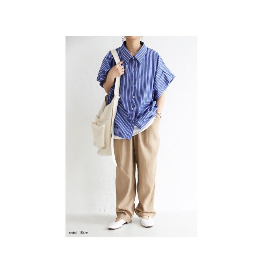 antiqua（アンティカ） トップス レディース シャツ 半袖 ドルマン