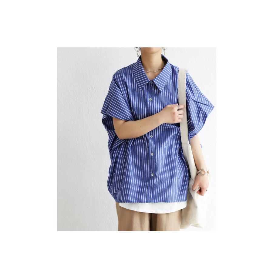 antiqua（アンティカ） トップス レディース シャツ 半袖 ドルマン