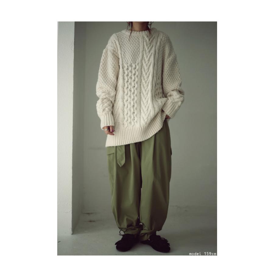 antiqua（アンティカ） ニット レディース トップス ケーブル 編み