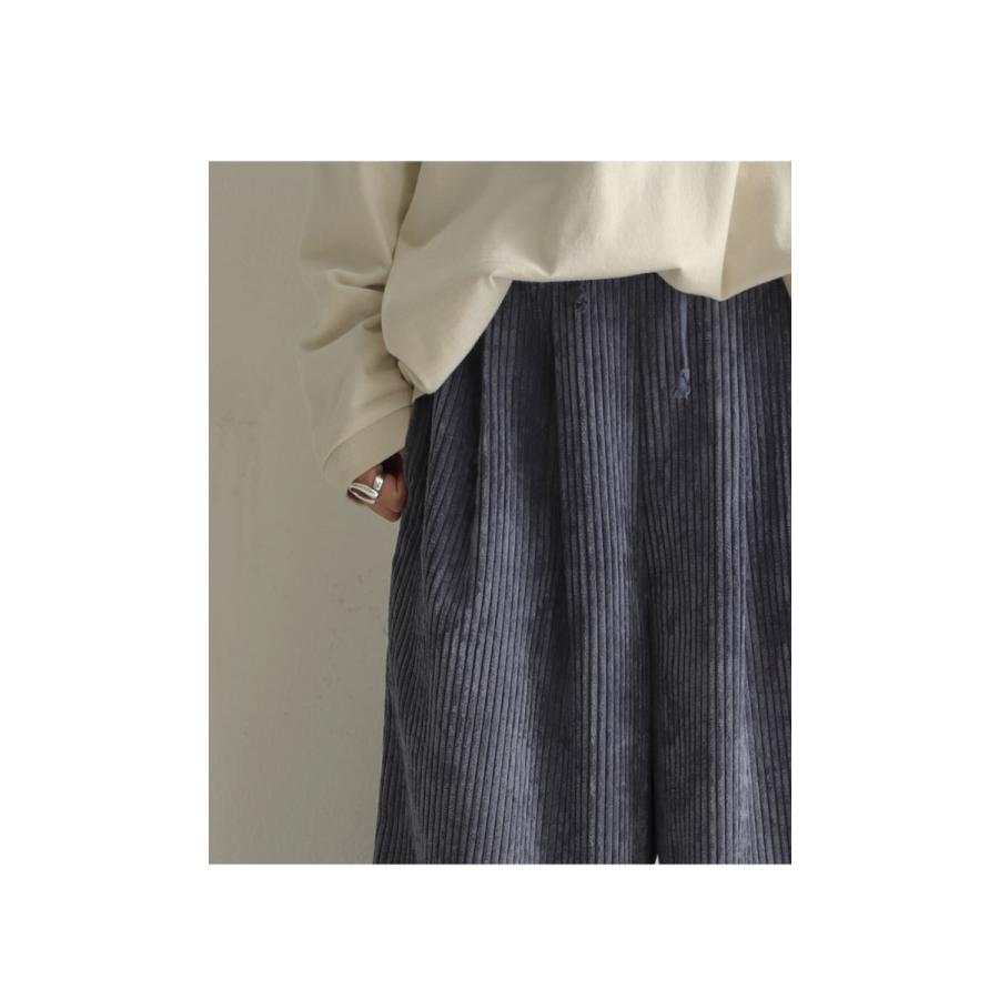 antiqua コーデュロイワイドパンツ レディース ボトムス antiqua コーデュロイワイドパンツ レディース ボトムス