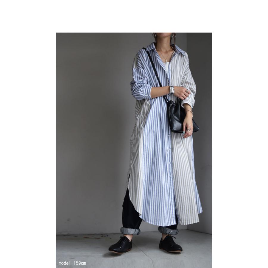 antiqua（アンティカ） ワンピース 長袖 レディース 綿 綿100