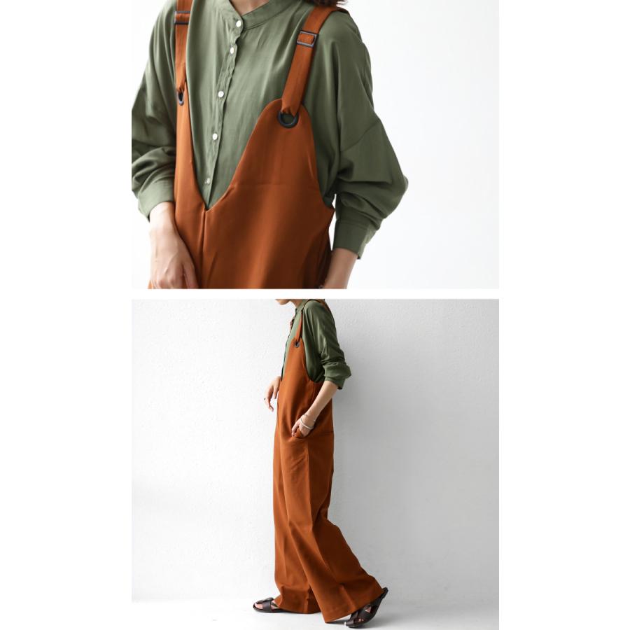 antiqua(アンティカ) ☺︎︎ サロペットパンツ antiqua サロペットパンツ レディース サロペット 無地 ロング