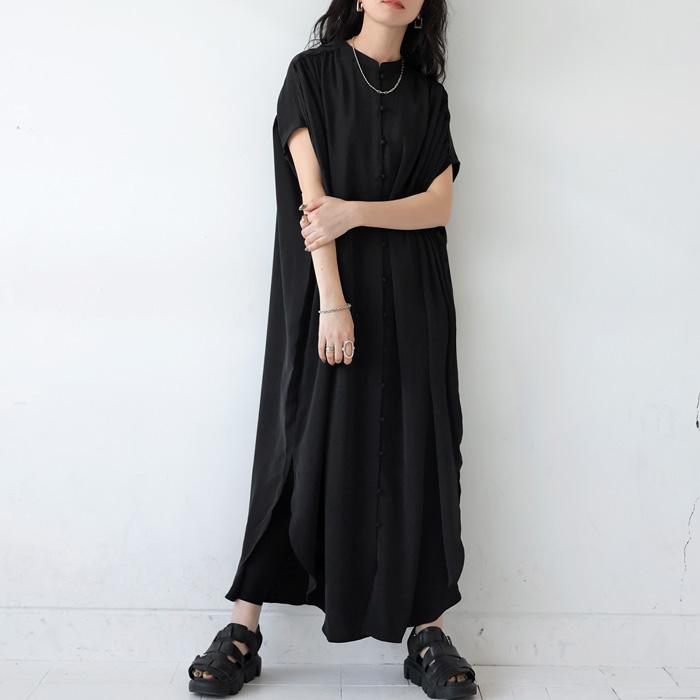 antiqua（アンティカ） シャツワンピース ワンピース レディース 半袖