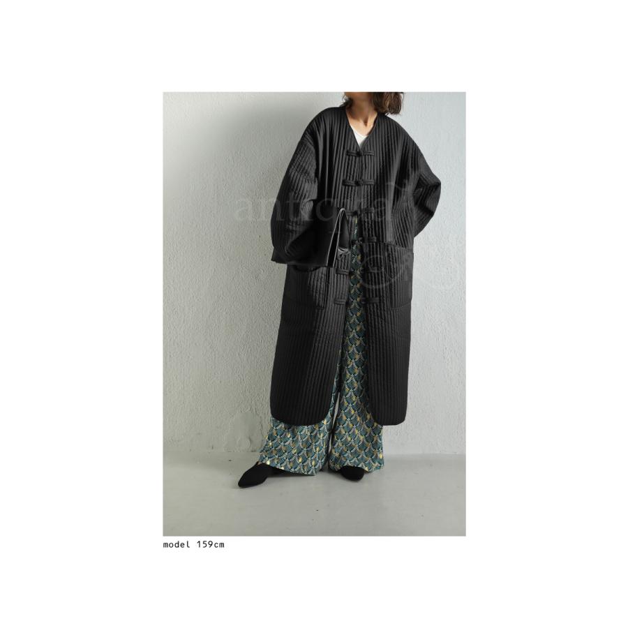 antiqua（アンティカ） チャイナデザイン キルティングジャケット