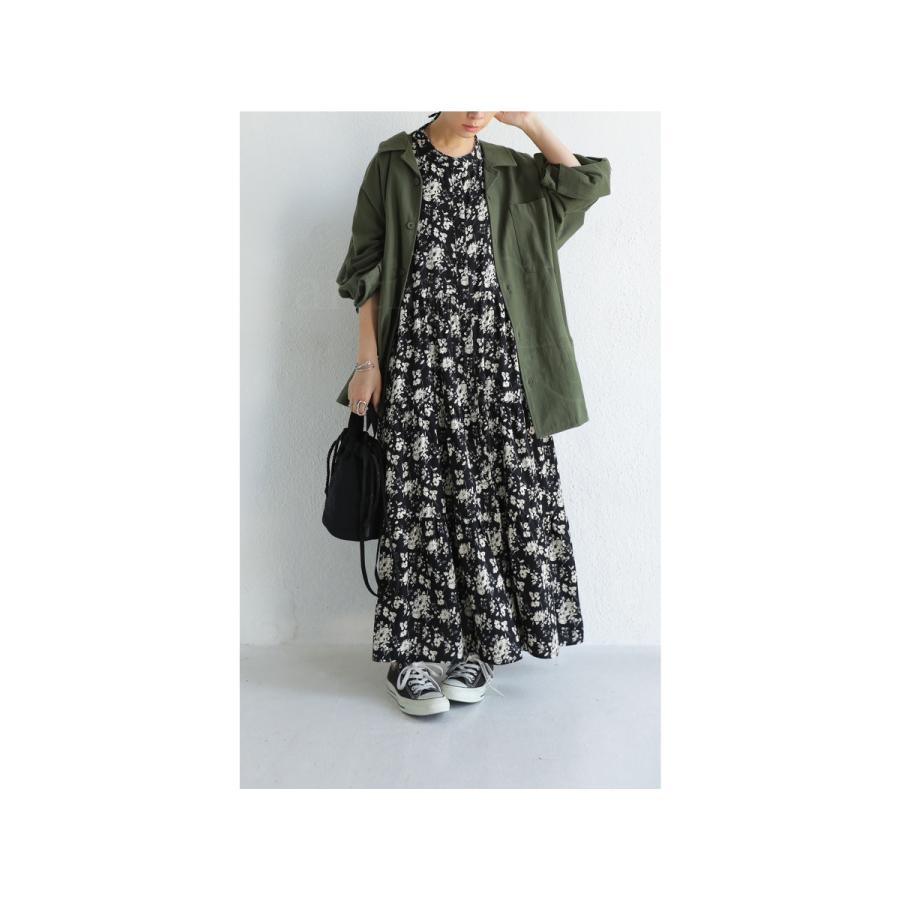 antiqua 花柄 ティアードワンピース ワンピース レディース 送料 antiqua 花柄 ティアードワンピース ワンピース レディース 送料