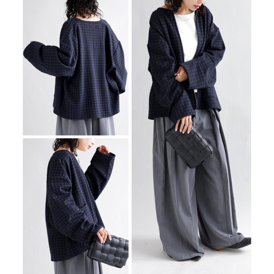 antiqua ジャケット レディース トップス 長袖 千鳥柄 柄 送料 antiqua ジャケット レディース トップス 長袖 千鳥柄 柄 送料