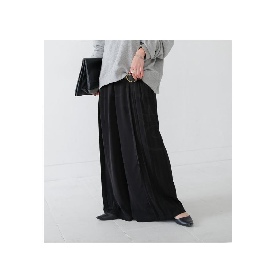 antiqua サイドプリーツパンツ パンツ レディース ボトムス 送料