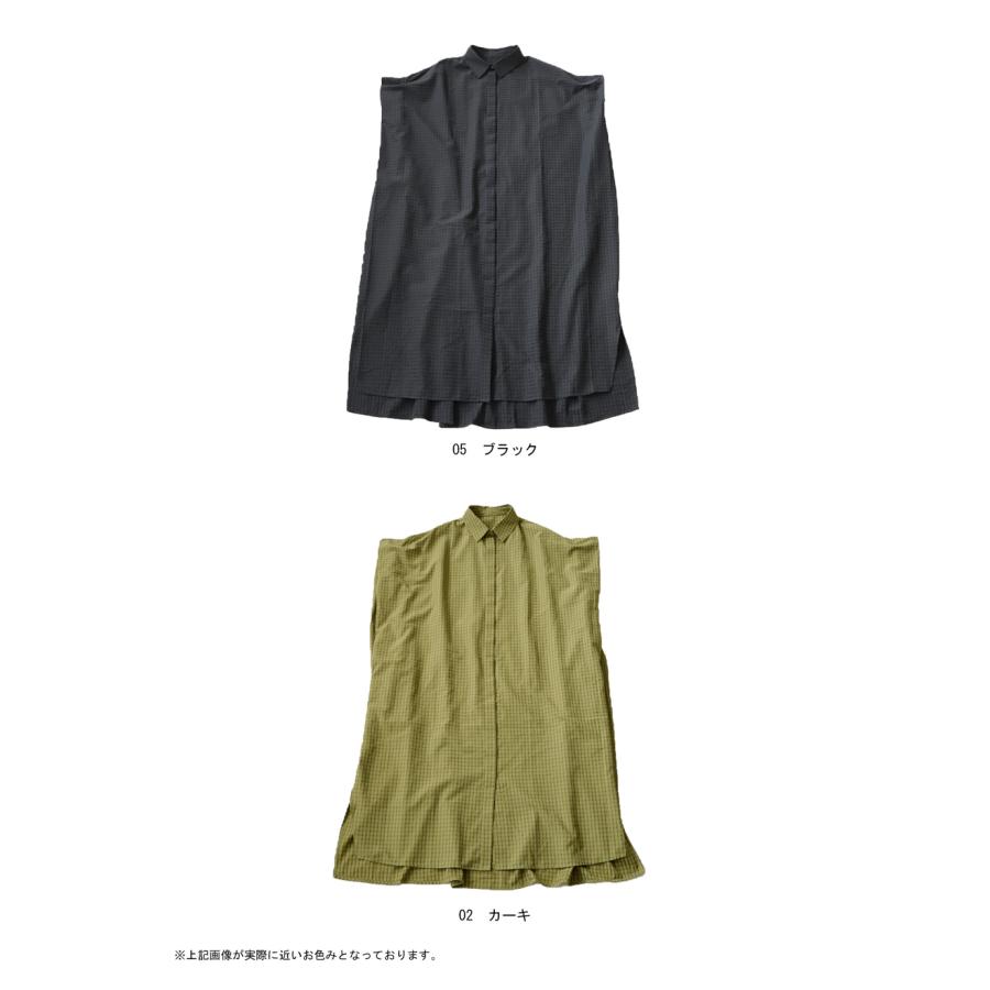 antiqua（アンティカ） チェック柄 シャツワンピース ワンピース