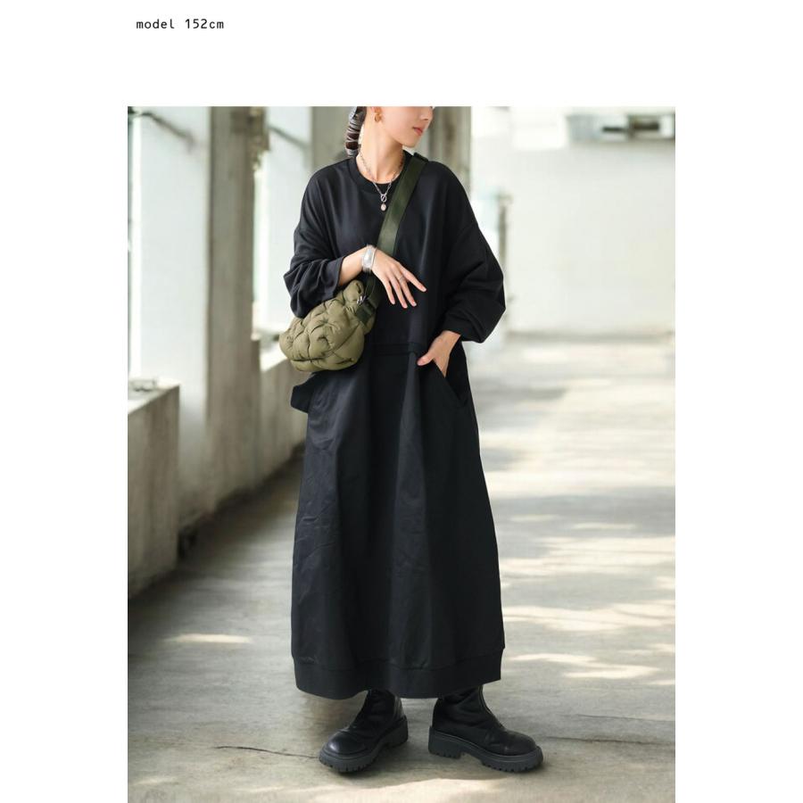 antiqua（アンティカ） ドッキングワンピース ワンピース レディース