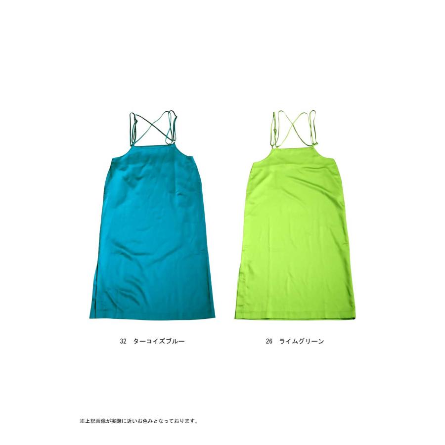 antiqua（アンティカ） グロッシーキャミワンピ ワンピース レディース