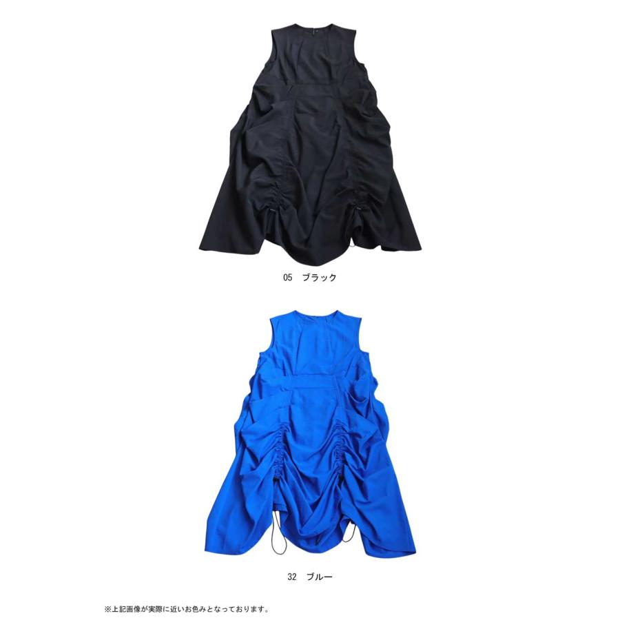 ギャザーワンピ ワンピース レディース ロング 送料無料・500ptメール便可 | antiqua | 19