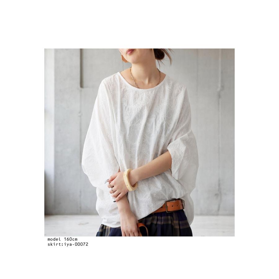 ペイズリー柄シアーシャツ　ドルマン綿ニット　変形トップス ペイズリー柄 シアーシャツ シャツ レディース トップス 長袖・再再販