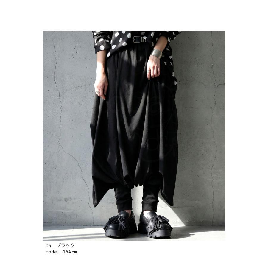 【新品未使用】CTHY ワイドサルエルアンクルパンツ ブラック　サイズ1 WIDE SAROUEL UNCLE PANTS by COATING Supima Cott