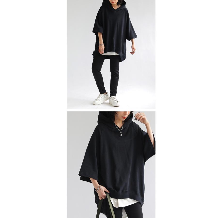 antiqua フード付きパーカー パーカー レディース トップス 半袖 antiqua フード付きパーカー パーカー レディース トップス 半袖