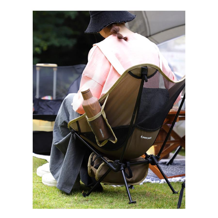 折りたたみアルミチェア 1人掛け 椅子 ポータブル キャンプギア