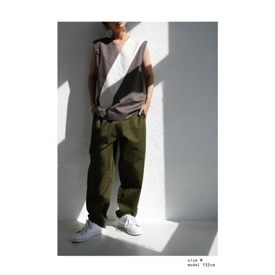 antiqua（アンティカ） 「SEAVEN」TASUKI TANK TOP タスキタンクトップ