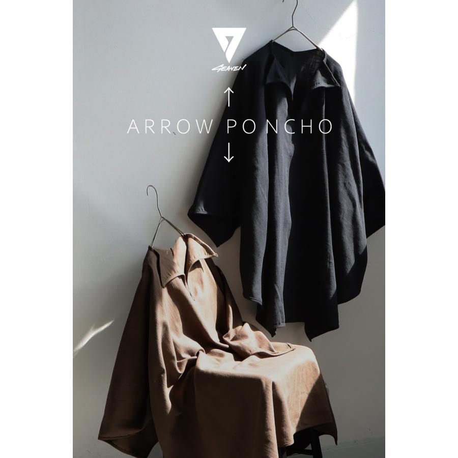 antiqua（アンティカ） 「SEAVEN」 ARROW PONCHO アローポンチョ 送料