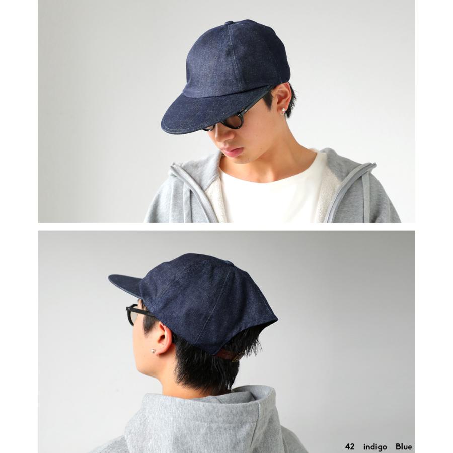 antiqua（アンティカ） 「SEAVEN」DENIM×DUCK CAP デニムダック