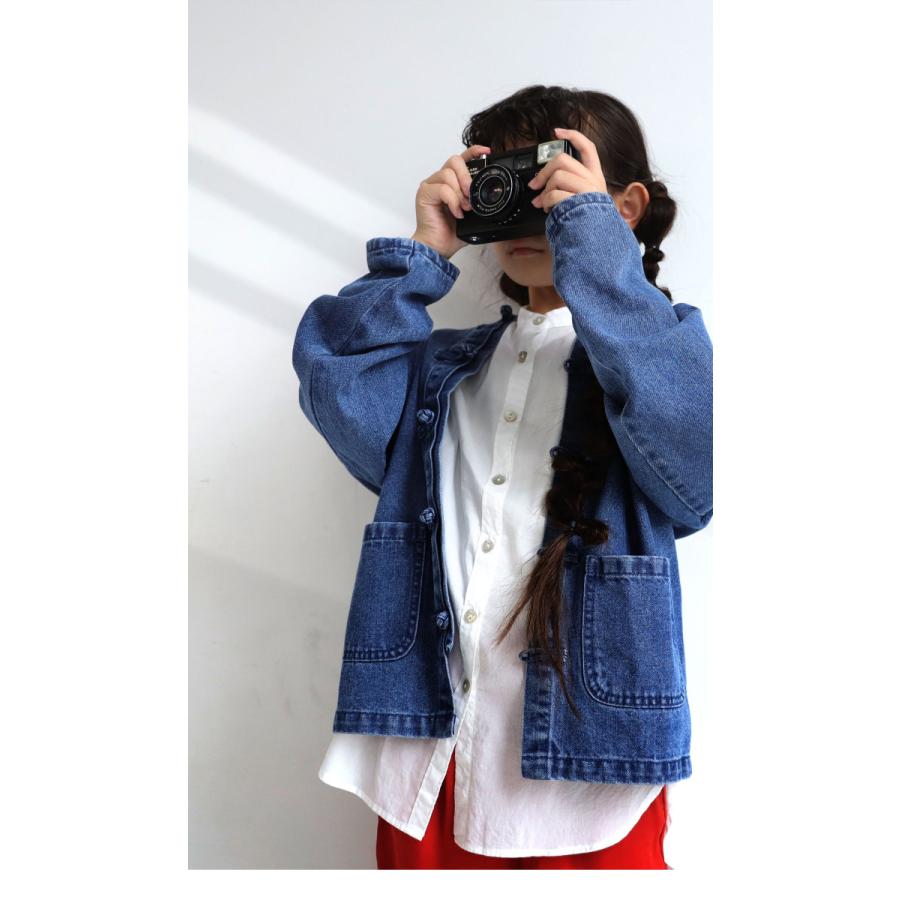 アンティカ Antiqua チャイナ釦 オーバーサイズデニムジャケット 楽天市場】チャイナボタン デニムジャケット ジャケット 長袖