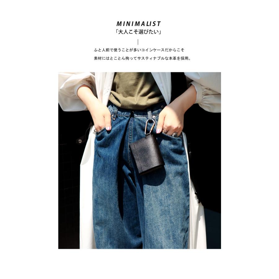 antiqua（アンティカ） 本革 日本製 ミニ財布 二つ折り 財布 ミニマ