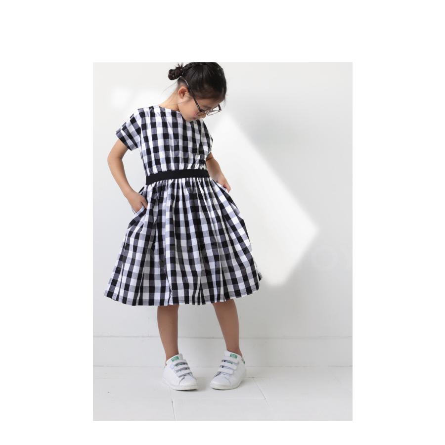 子供服 女の子 ワンピ スカート 半袖 ギンガムチェックワンピース 再再販 メール便不可toy Ty Antiqua 通販 Yahoo ショッピング
