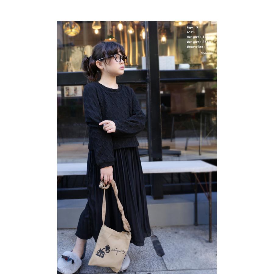 ワンピース アンティカ キッズ 長袖 女の子 ドッキングワンピース 再販 メール便不可toy Ty Antiqua 通販 Yahoo ショッピング