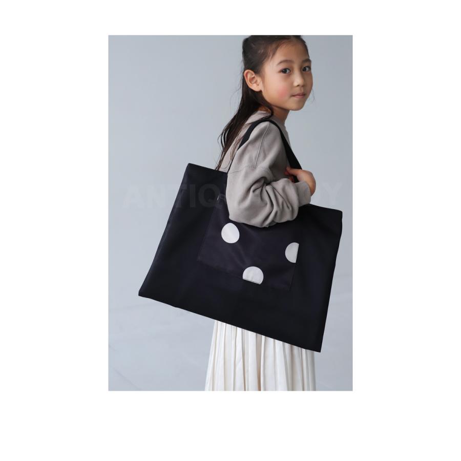 antiqua 大人気！再入荷予定あり!レッスンバッグ トートバッグ 手提げ 