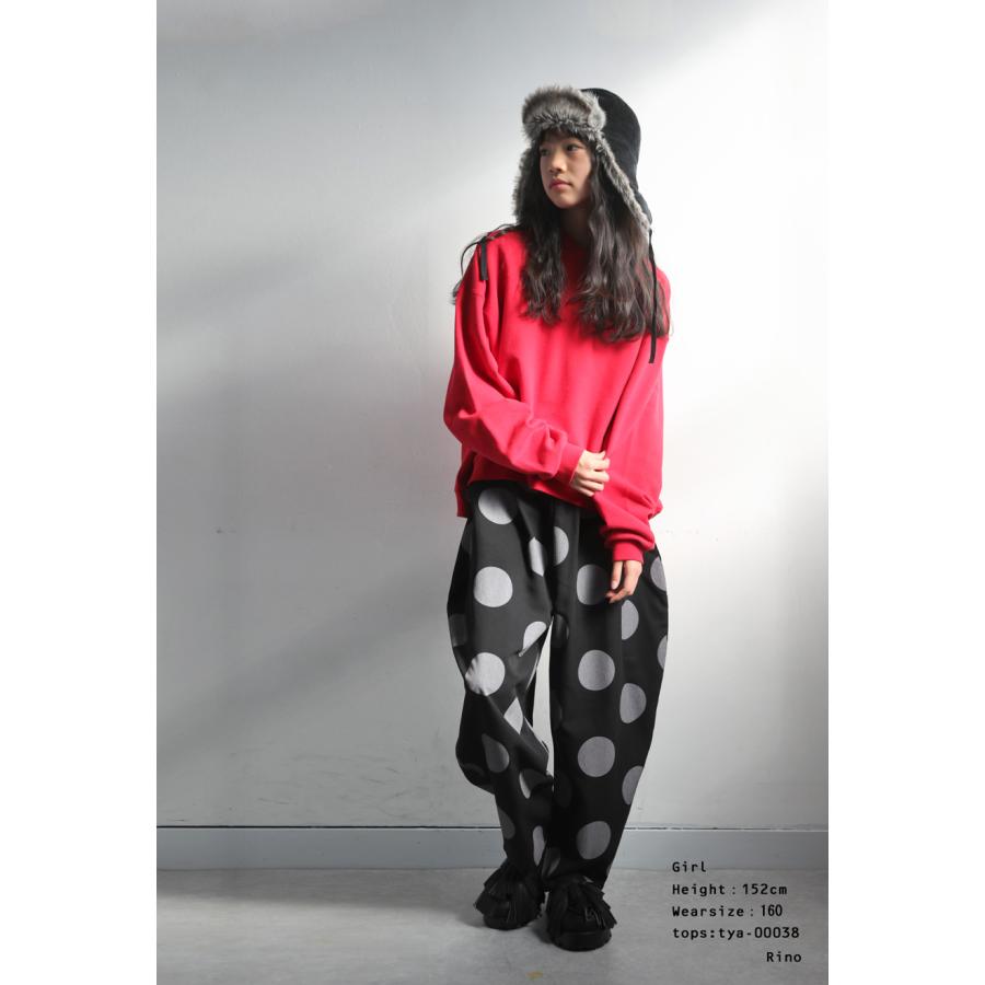 antiqua サーカスパンツ バレルレッグ パンツ ドット柄 子供服 antiqua サーカスパンツ バレルレッグ パンツ ドット柄 子供服