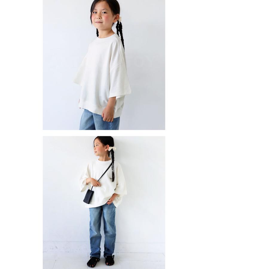 【夏バーゲン20%OFF！13日10時迄】半袖 裏毛プルオーバー トレーナー キッズ 子供服 ジュニア ・500ptメール便可 TOY | antiqua | 22