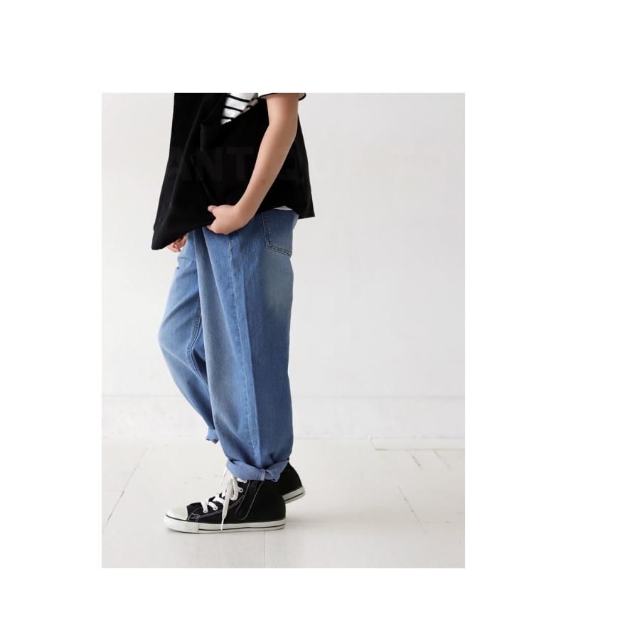 ストレッチデニム デニム デニムパンツ キッズ 子供服 ・メール便不可 TOY | antiqua | 12
