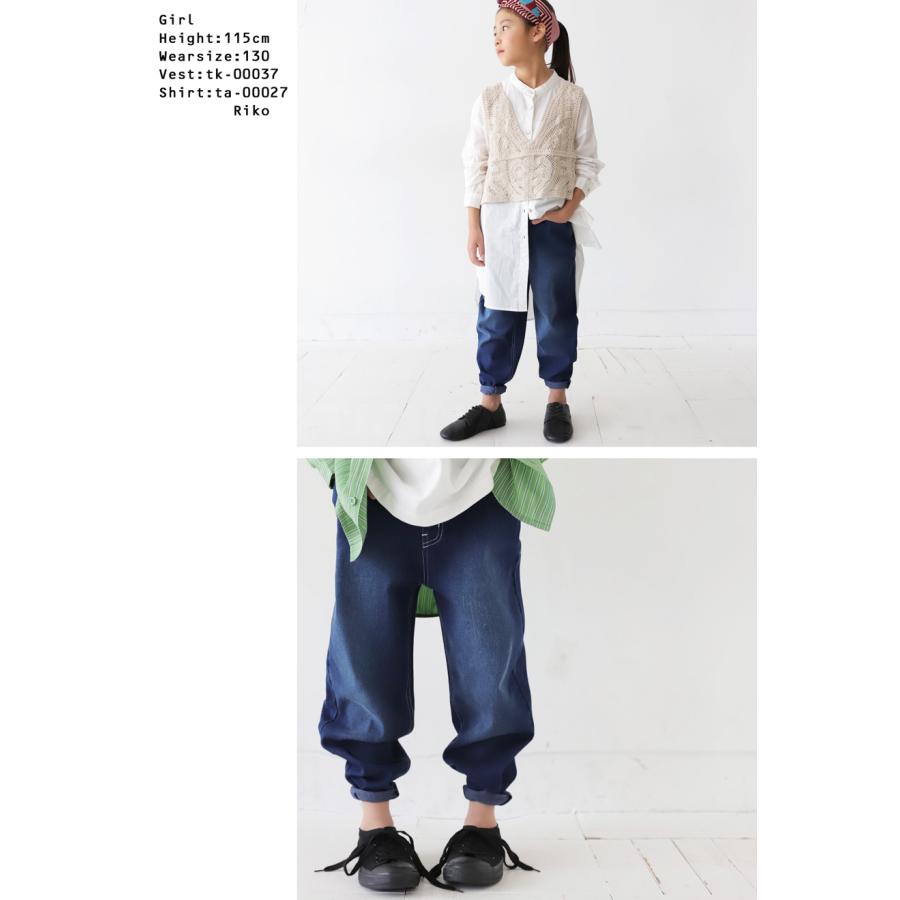 ストレッチデニム デニム デニムパンツ キッズ 子供服 ・メール便不可 TOY | antiqua | 19