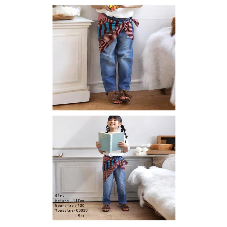 ストレッチデニム デニム デニムパンツ キッズ 子供服 ・メール便不可 TOY | antiqua | 05