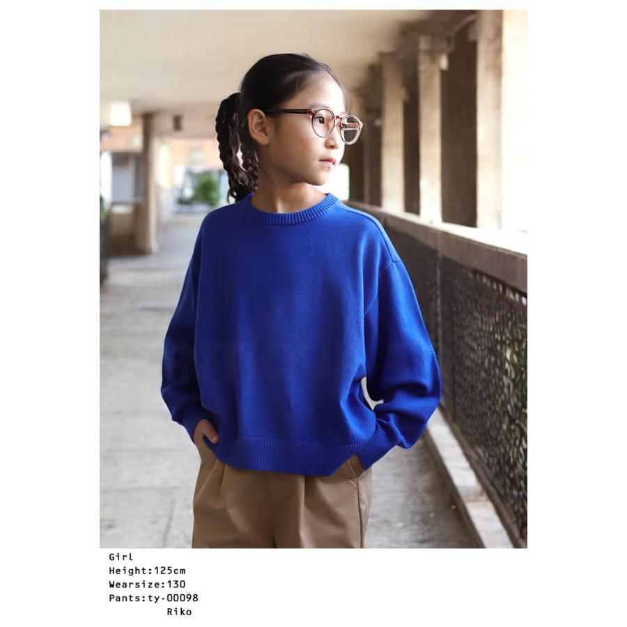 antiqua（アンティカ） 洗える ニット トップス 長袖 キッズ 子供服