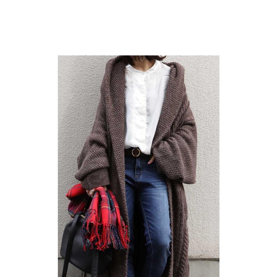antiqua☆鹿の子編みカーディガン完売品 カノコ編み 配色ニットカーディガン レディース 長袖 送料無料・メール