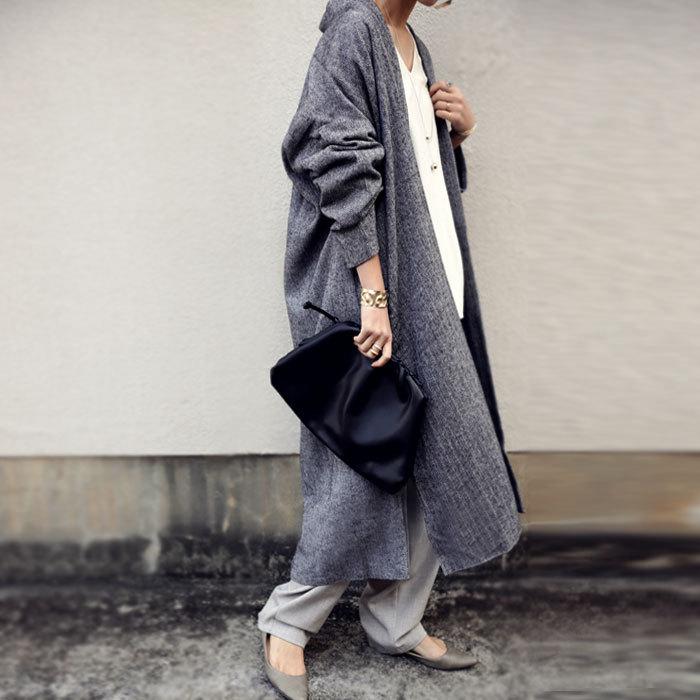 antiqua（アンティカ） アウター コート ロング 長袖 レディース