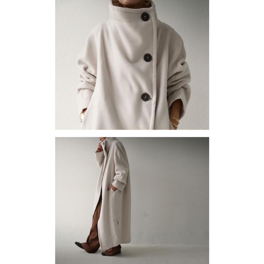 antiqua（アンティカ） アウター コート 長袖 ストライプ レディース