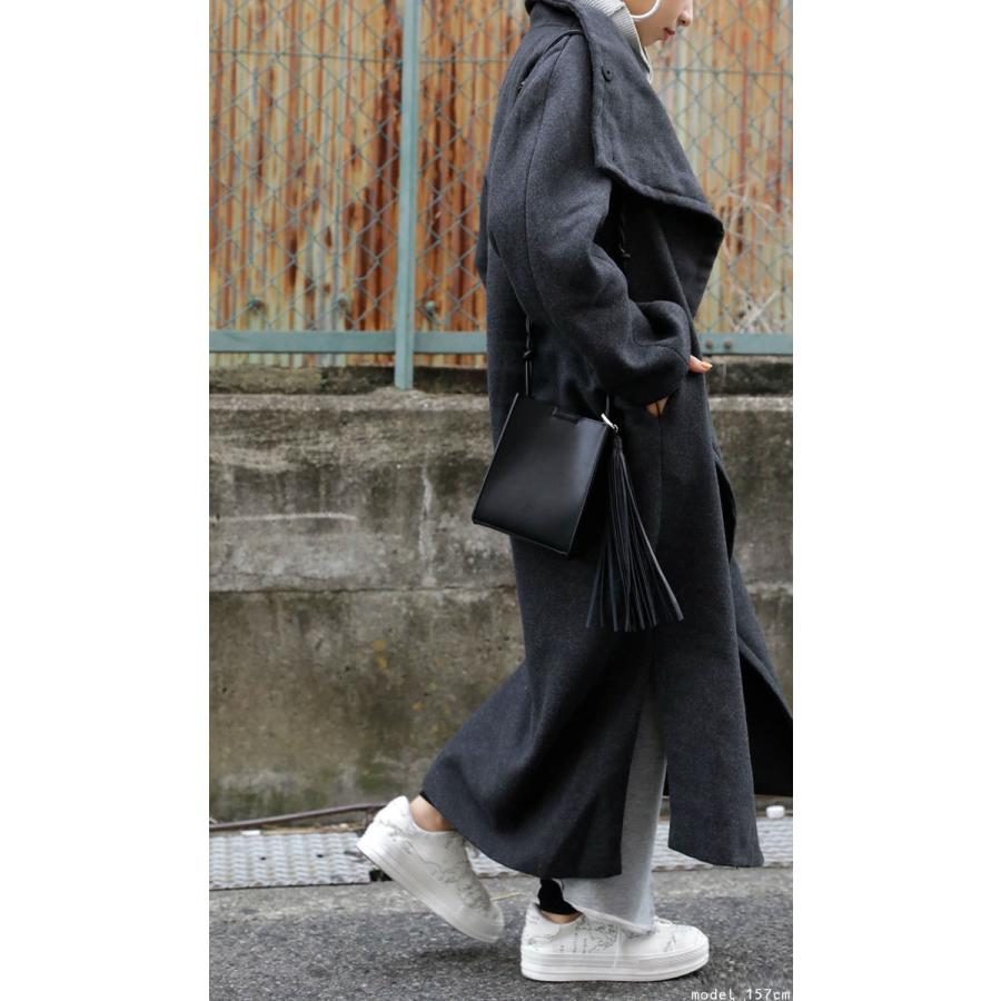 antiqua（アンティカ） アウター コート 長袖 ストライプ レディース