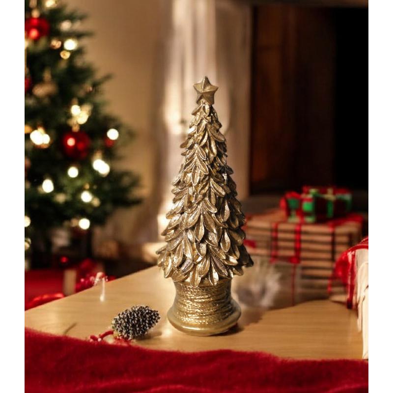 ゴールドクリスマスツリー 約15cm ツリー クリスマスツリー Mサイズ 約15cm ゴールドクリスマスツリー