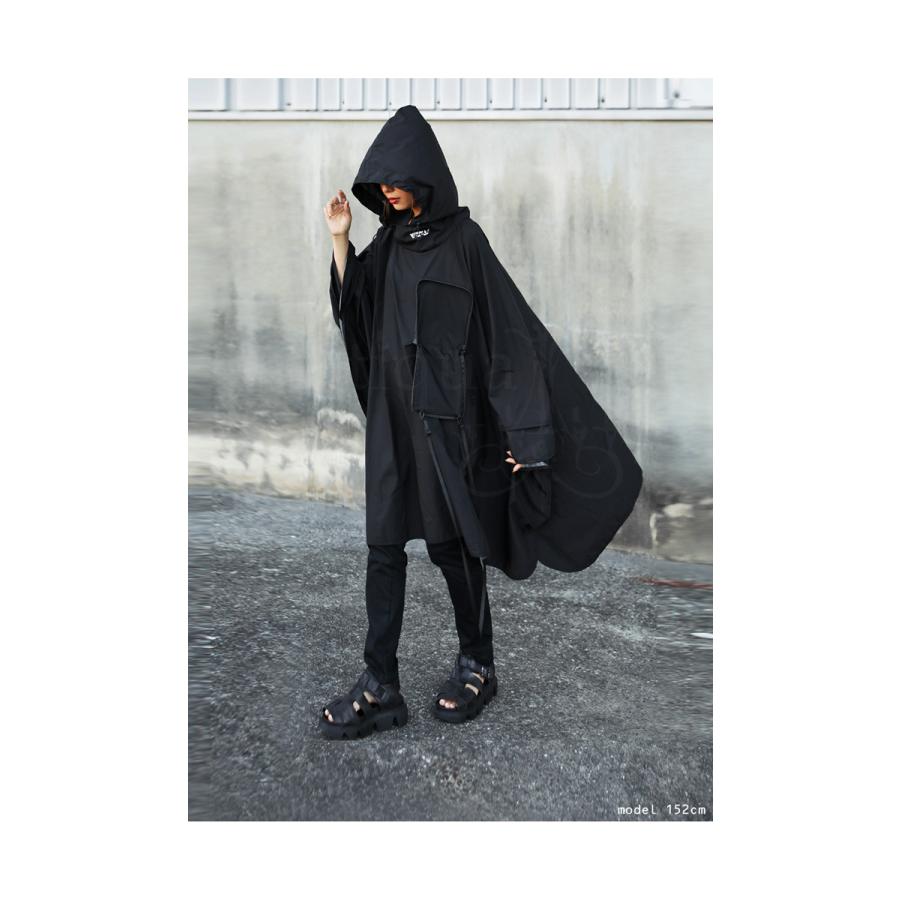 antiqua ポケッタブルポンチョ ポンチョ レディース 撥水 UV