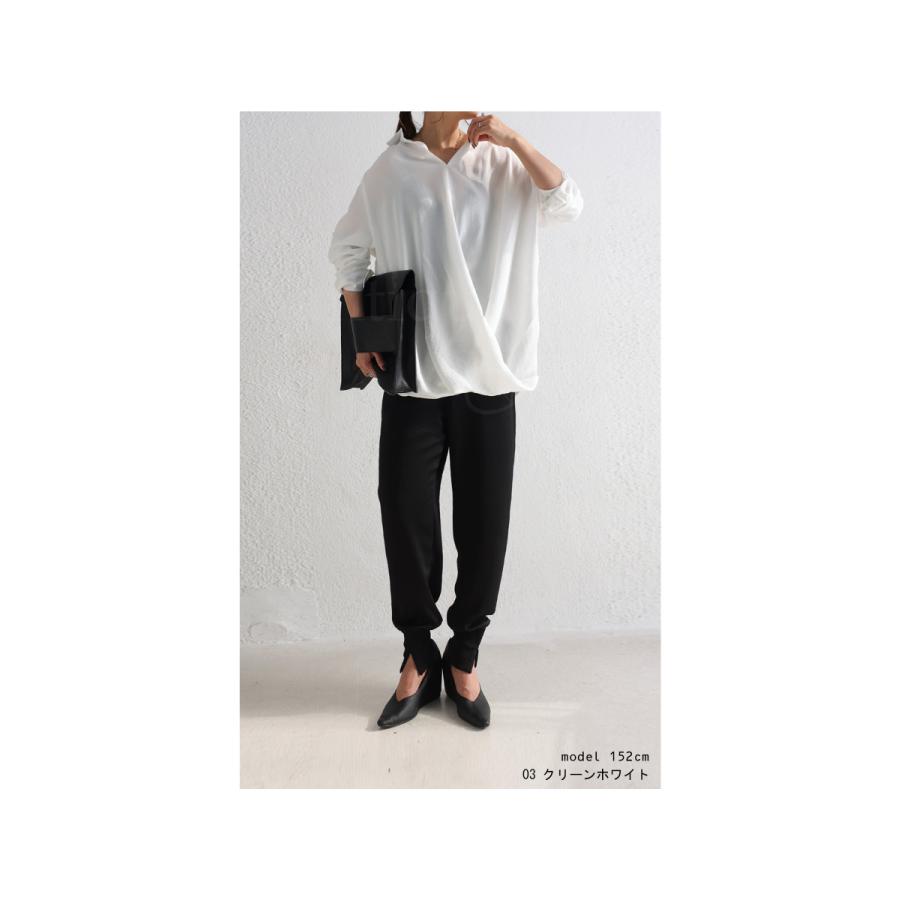 antiqua（アンティカ） バルーンシャツ シャツ レディース トップス