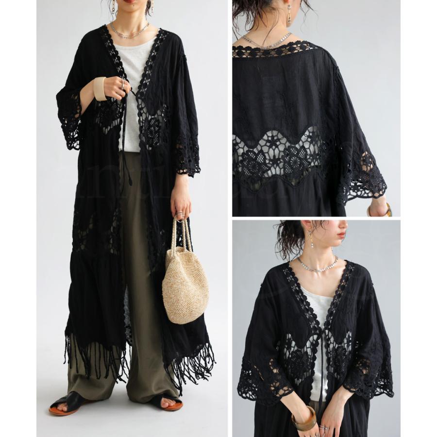 ♥︎即完売＊フラワー刺繍レースガウン 藤崎つかさ / 関西コレクション着用】Lサイズあり【JEAN MACLEAN