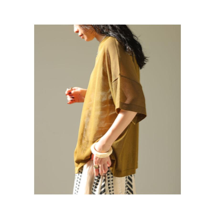 antiqua（アンティカ） シアートップス レディース トップス 半袖