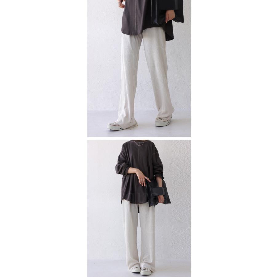 楊柳パンツ セルフカット パンツ レディース ボトムス 楊柳・メール便不可 | antiqua | 16